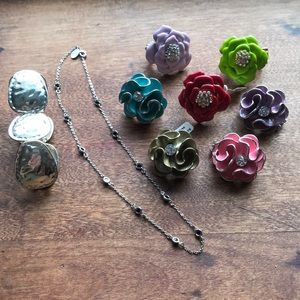 Enamel stretch rings